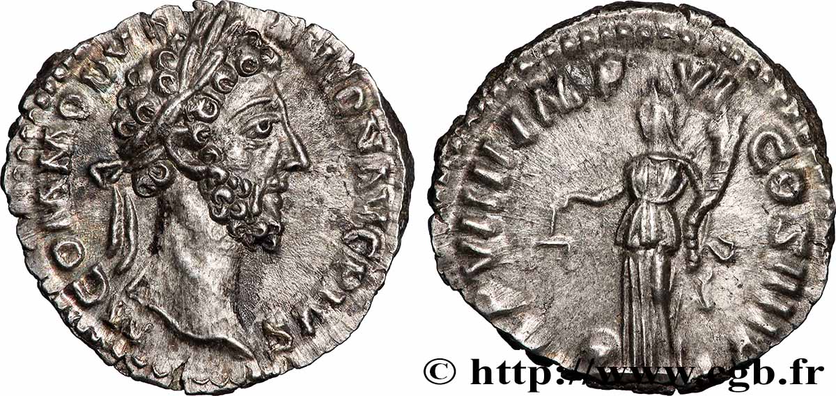 COMMODUS Denier MS/AU