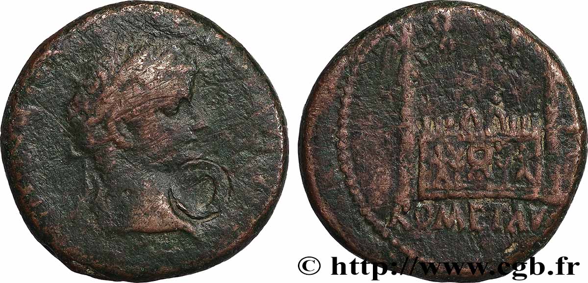 TIBERIUS As à l autel de Lyon VF/VF