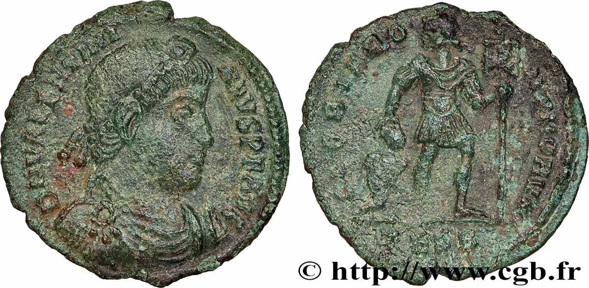 VALENTINIAN I Nummus AU/XF