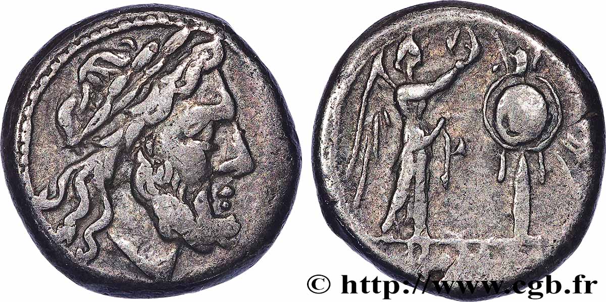ROMAN REPUBLIC - ANONYMOUS Victoriat AU/XF