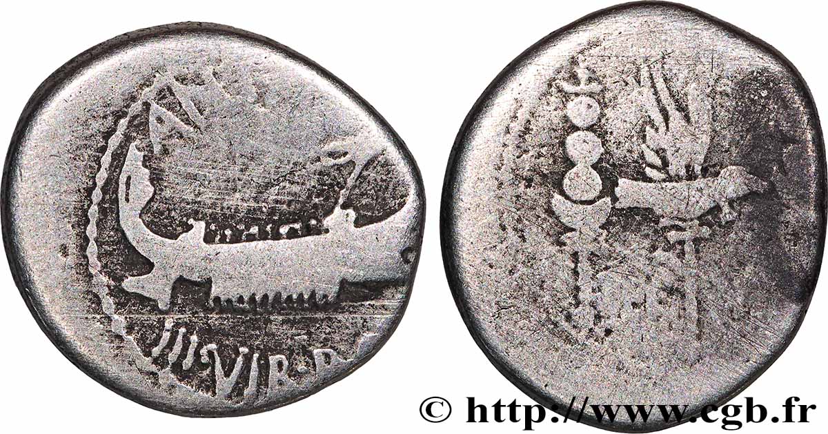 MARCUS ANTONIUS Denier VF