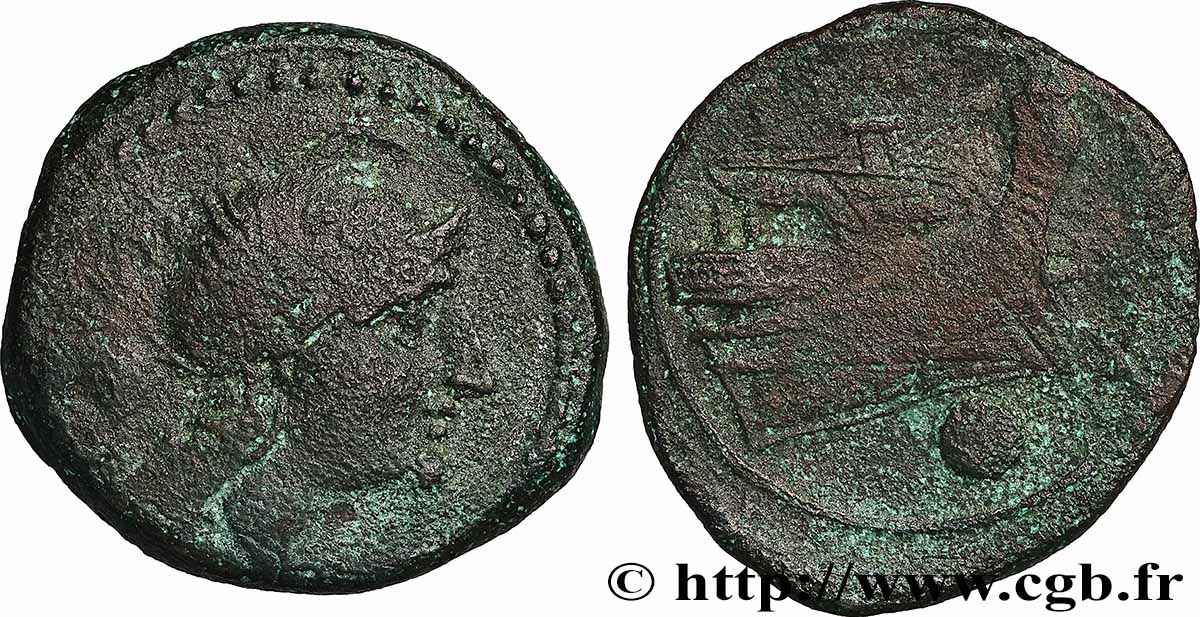 ROMAN REPUBLIC - ANONYMOUS Uncia VF