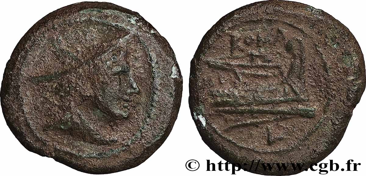 ROMAN REPUBLIC - ANONYMOUS Semuncia XF