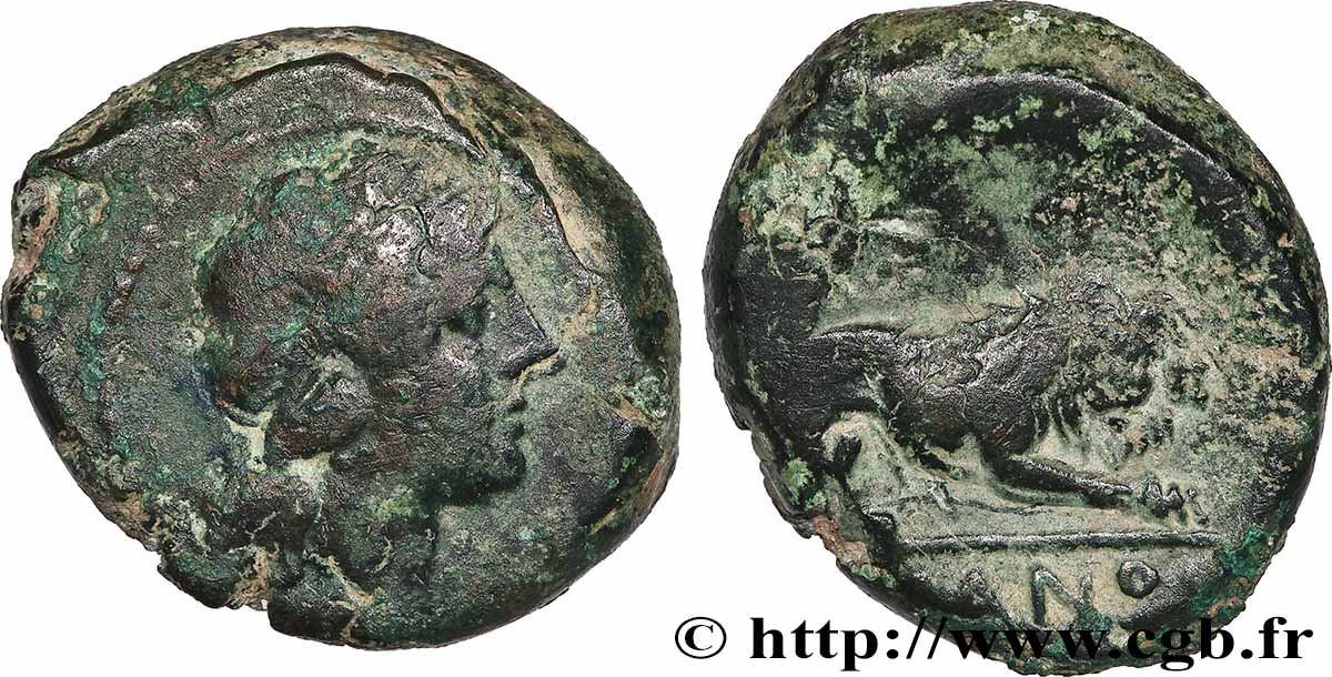 REPUBBLICA ROMANA - ANONIMO Double litra q.BB