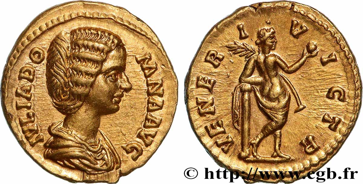 JULIA DOMNA Aureus SPL/SUP
