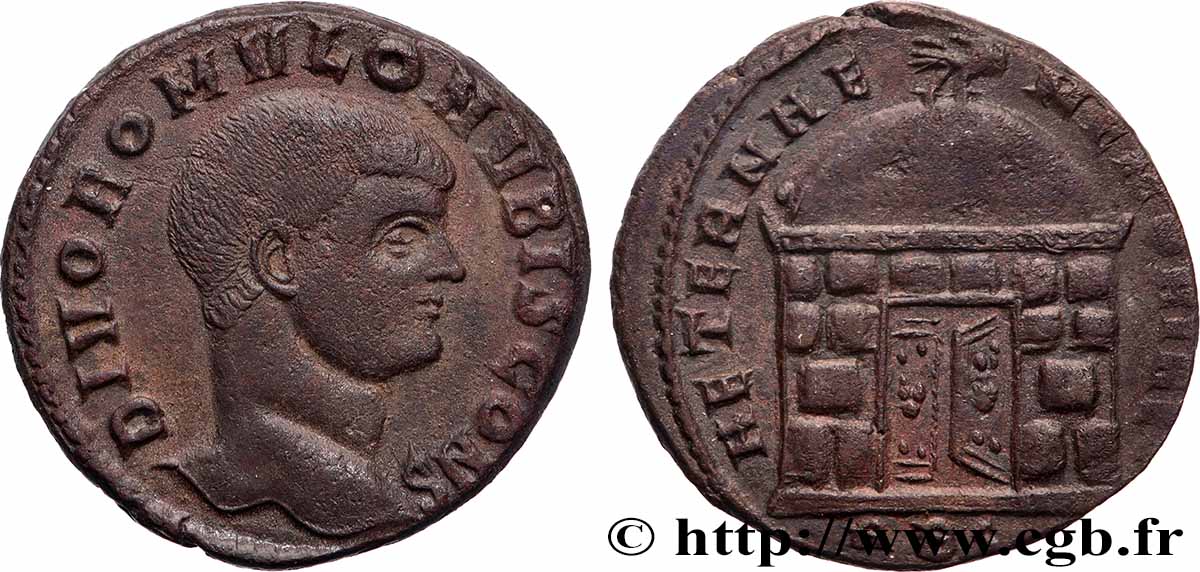 ROMULUS Follis ou nummus AU