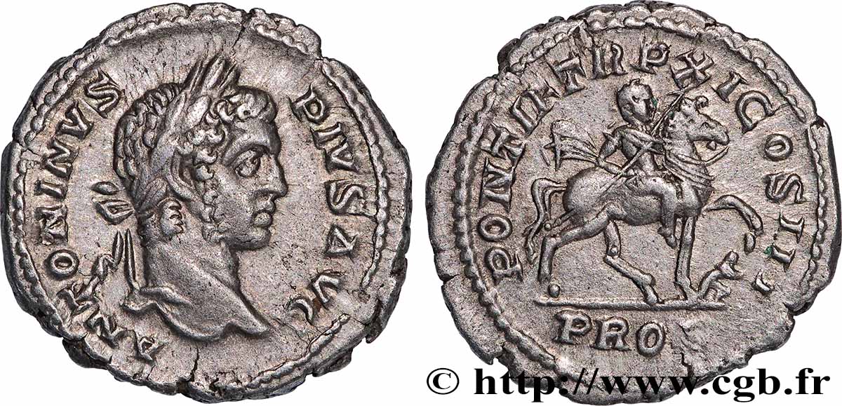 CARACALLA Denier SPL/q.SPL
