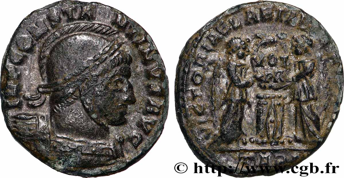 CONSTANTINUS I DER GROßE Centenionalis ou nummus SS