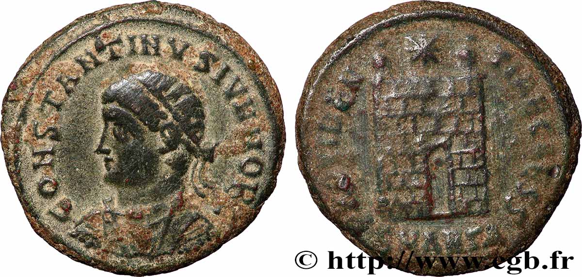 CONSTANTINUS II Centenionalis ou nummus SS