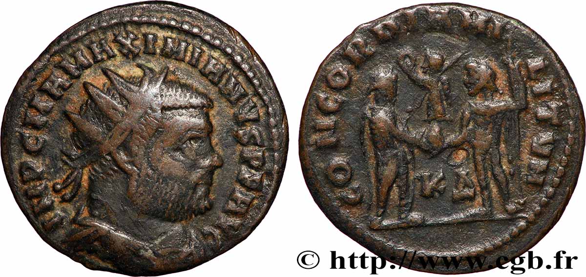 MAXIMIANUS HERCULIUS Pseudo ou néo-aurelianus SS