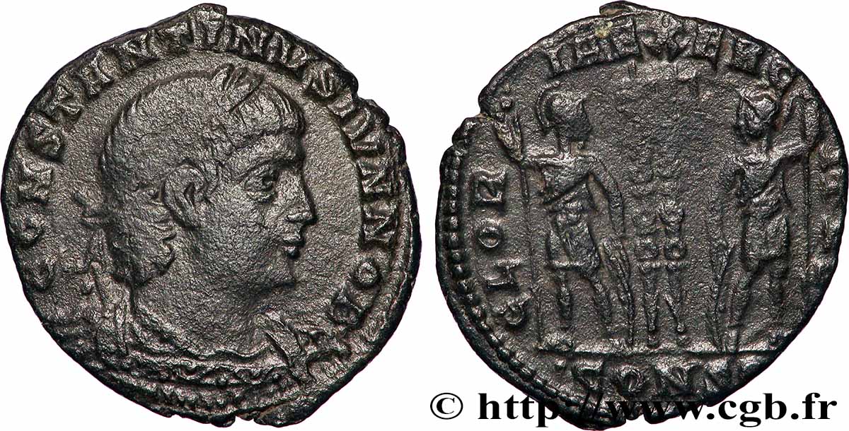 CONSTANTINUS II Centenionalis ou nummus fVZ