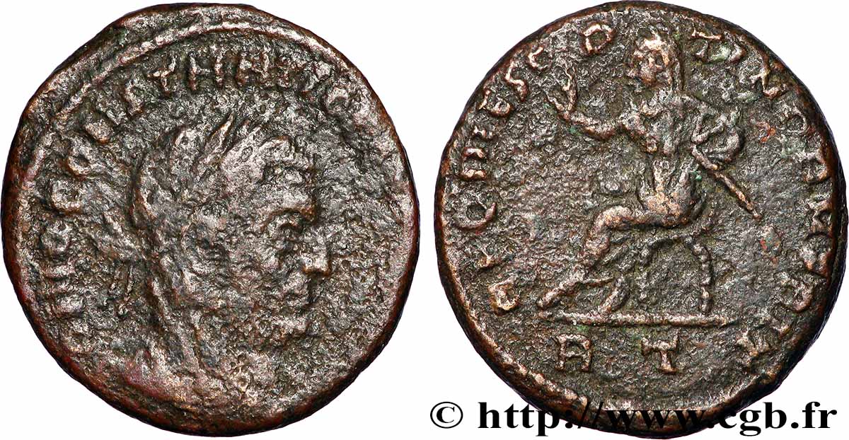 CONSTANTIUS I Follis ou nummus VF
