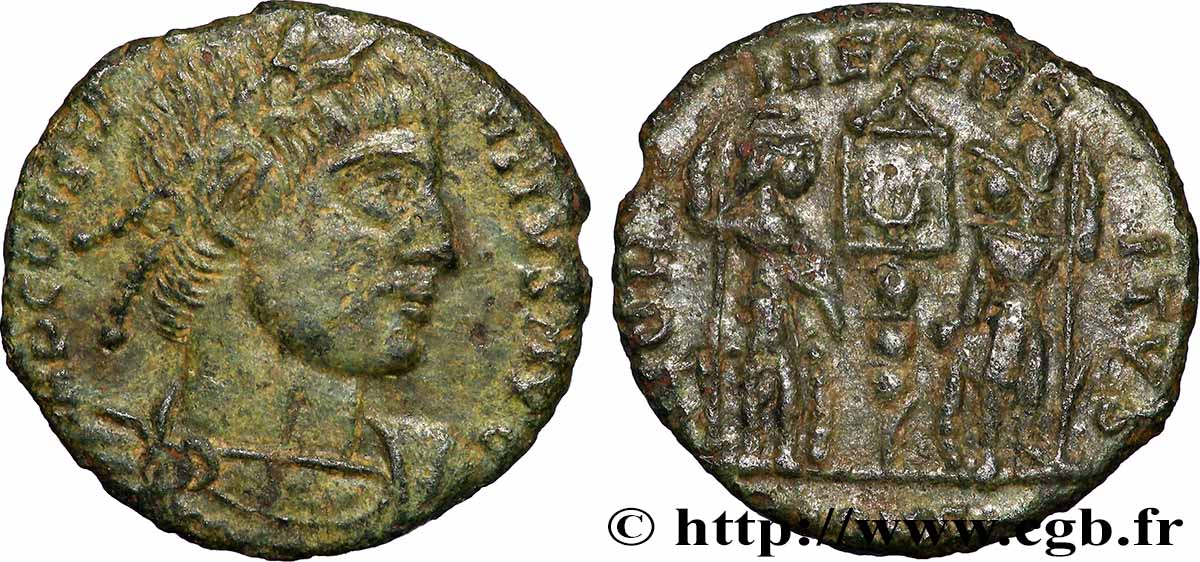 CONSTANTIUS II Centenionalis ou nummus SS