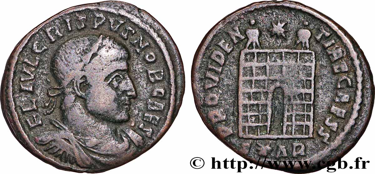 CRISPUS Centenionalis ou nummus TTB