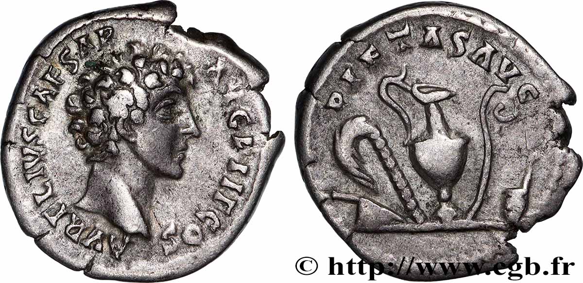 MARCUS AURELIUS Denier SS