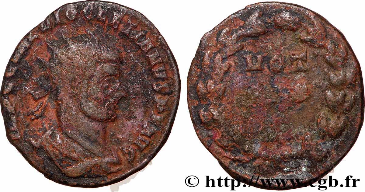DIOCLÉTIEN Pseudo ou néo-aurelianus TB