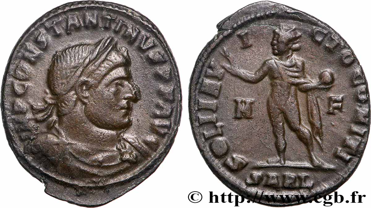 CONSTANTIN Ier LE GRAND Follis ou nummus TTB+
