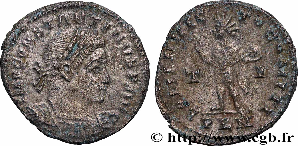 CONSTANTIN Ier LE GRAND Follis ou nummus TTB+