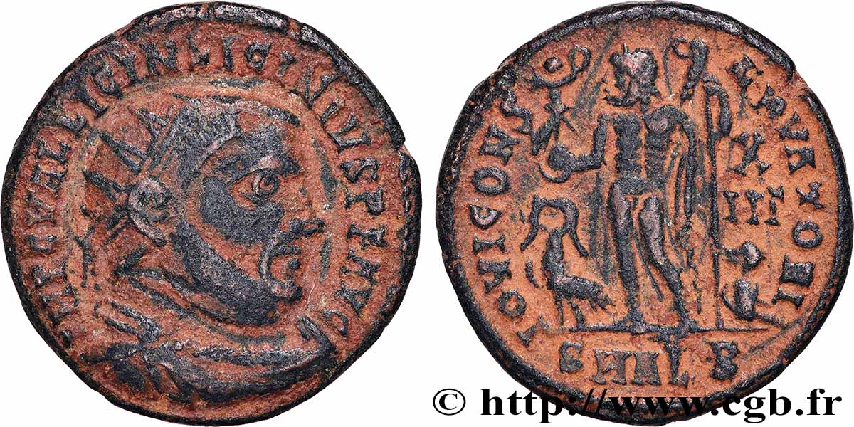 LICINIUS Ier Follis ou nummus TTB