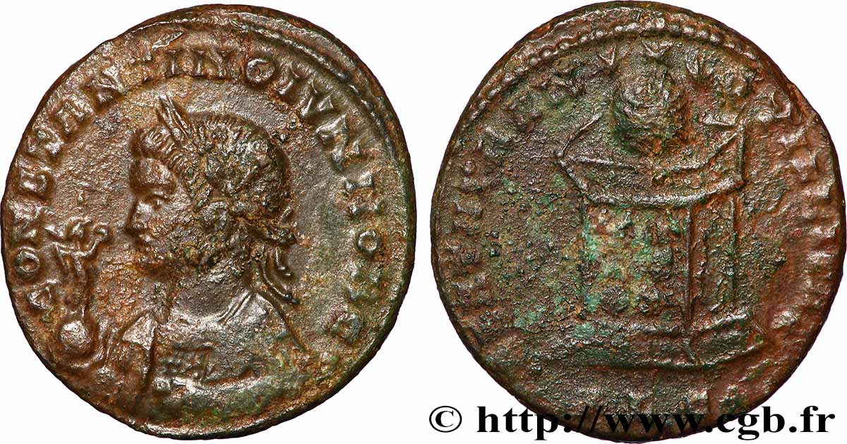 CONSTANTINE II Centenionalis ou nummus XF