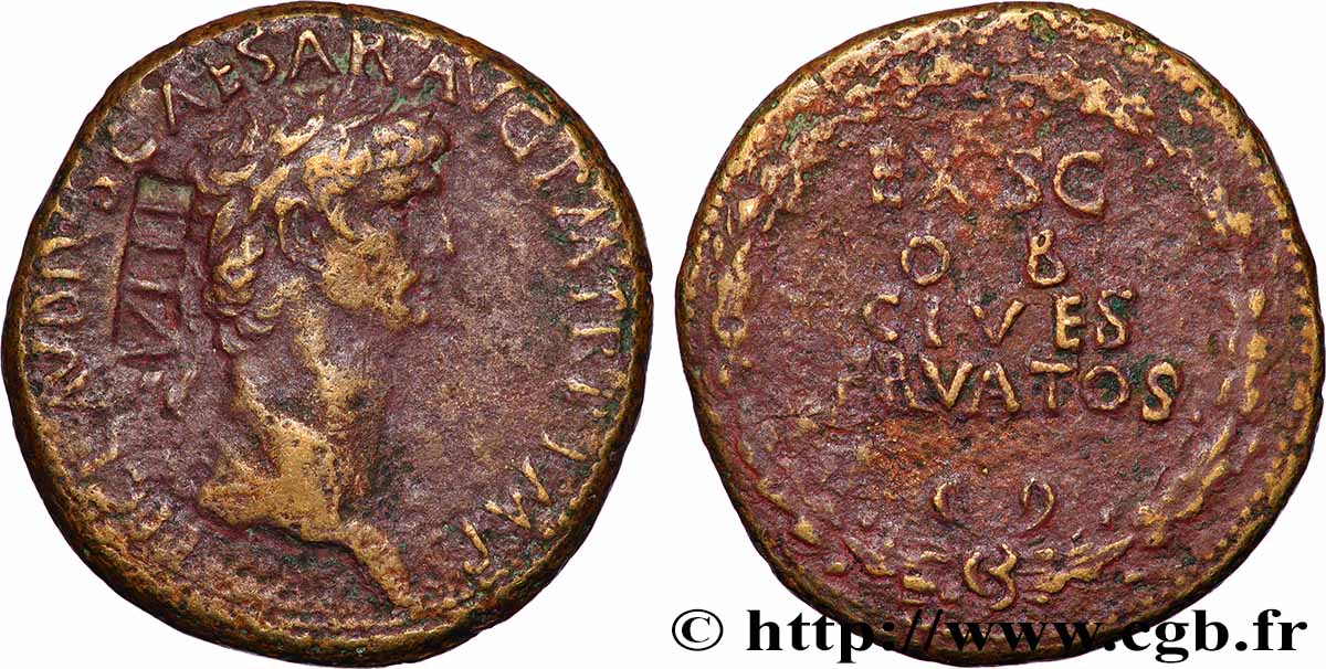 CLAUDIUS Sesterce VF