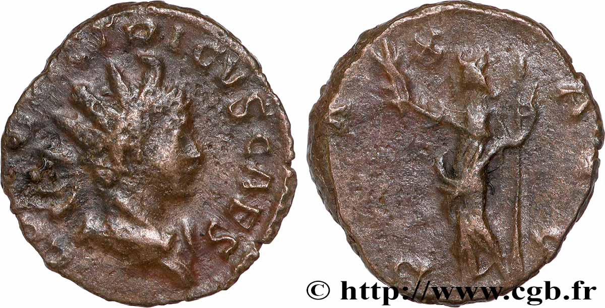 TÉTRICUS II Antoninien TTB