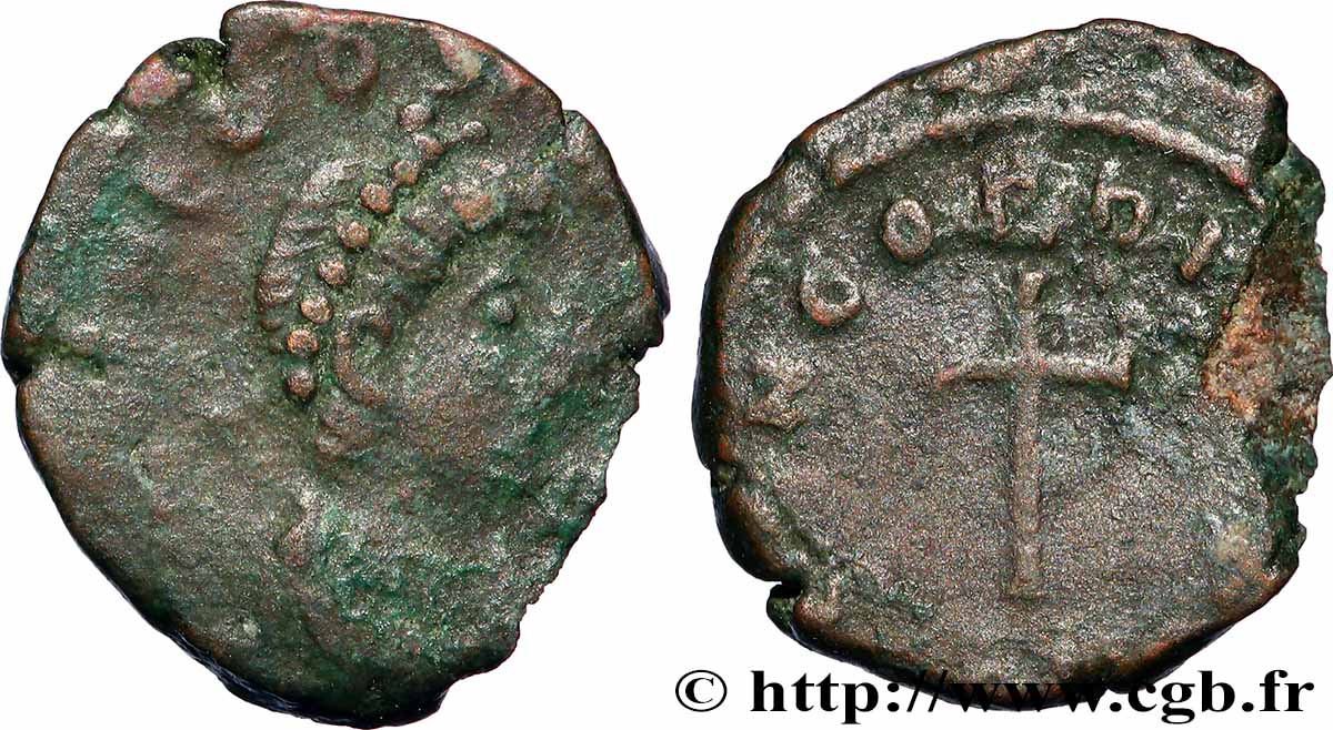 HONORIUS Nummus TB+