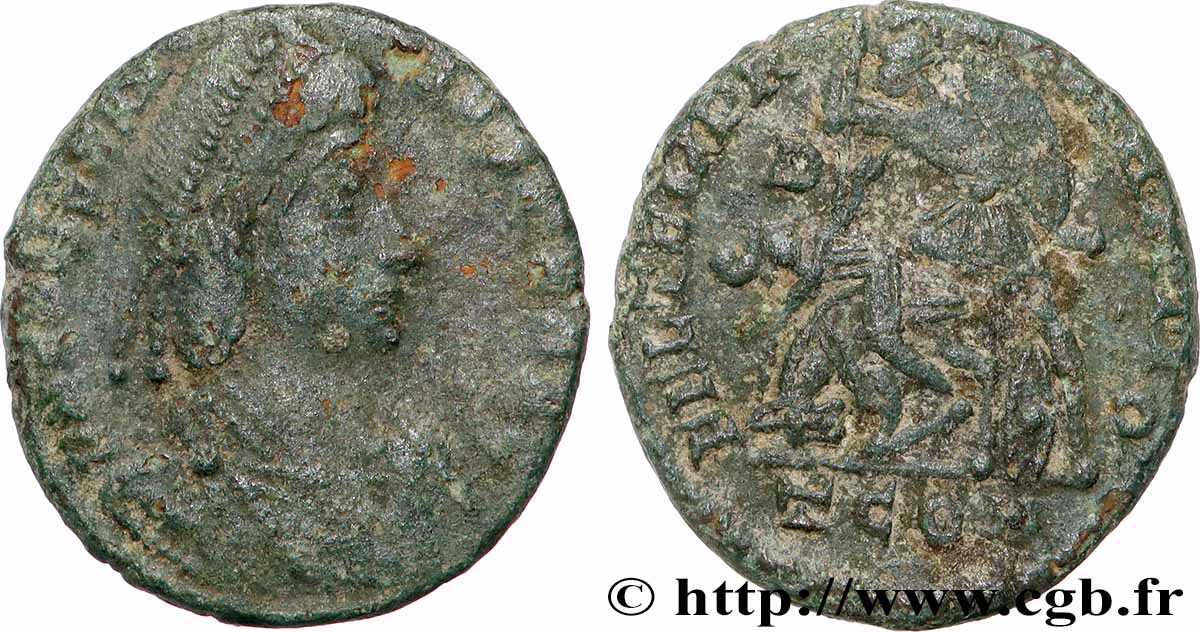 CONSTANTIUS II Maiorina réduite fSS