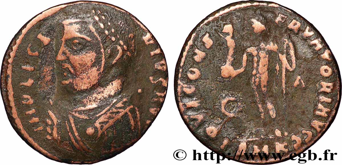 LICINIUS Ier Centenionalis ou nummus TTB/TB+