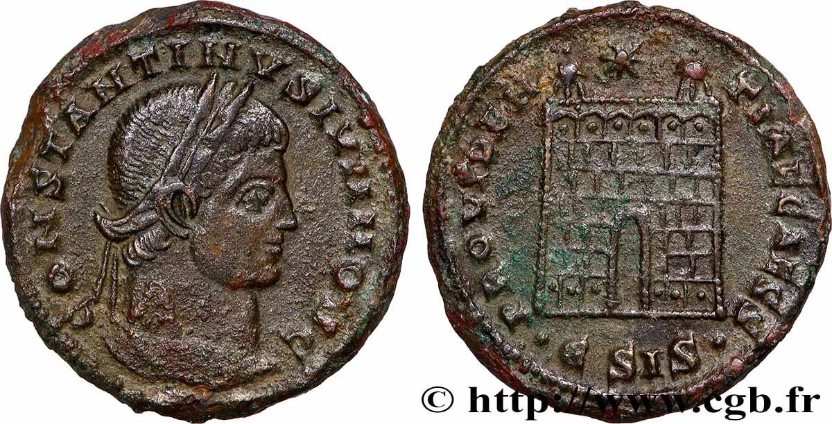 CONSTANTINUS II Centenionalis ou nummus fVZ
