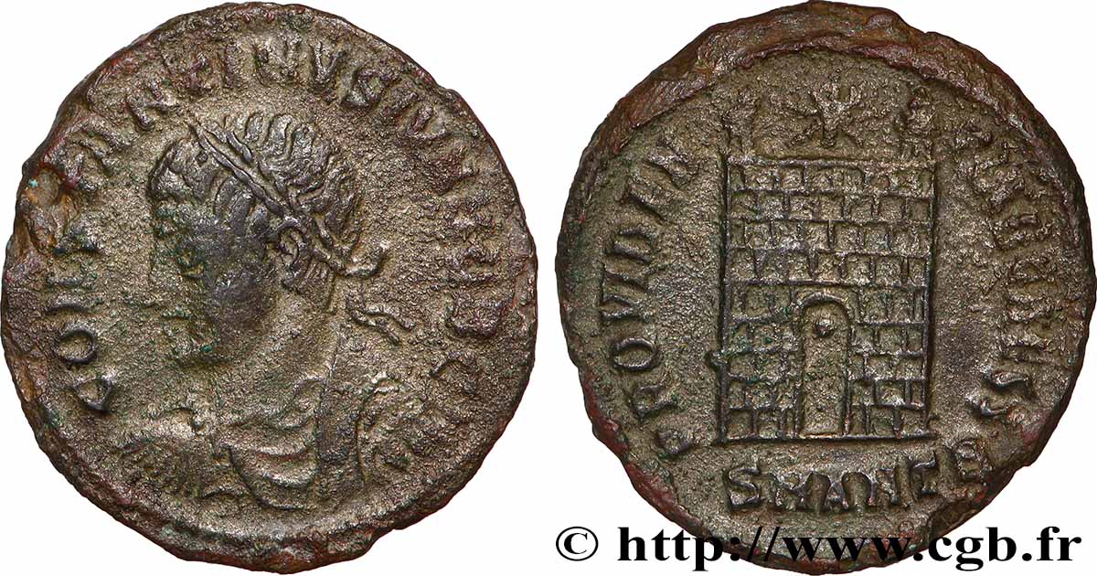 CONSTANTINUS II Centenionalis ou nummus SS/fVZ
