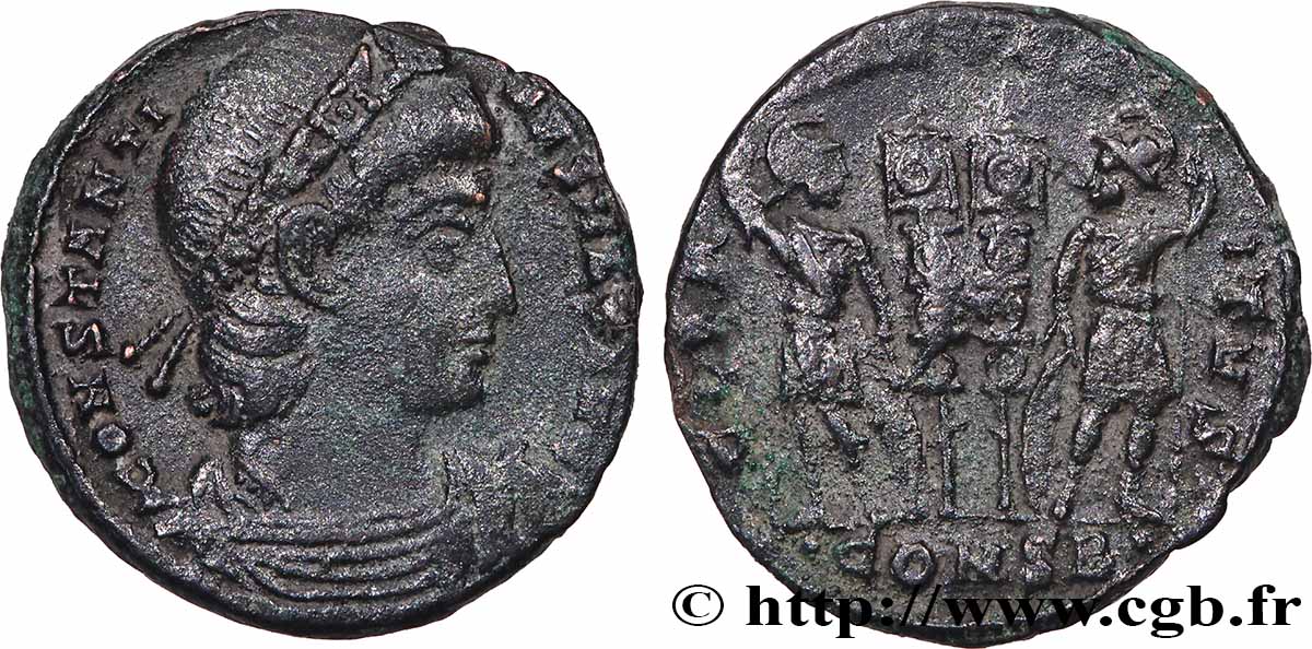 CONSTANTINUS I DER GROßE Centenionalis ou nummus SS
