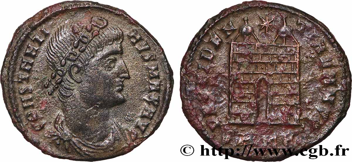 CONSTANTINUS I DER GROßE Centenionalis ou nummus fVZ/SS