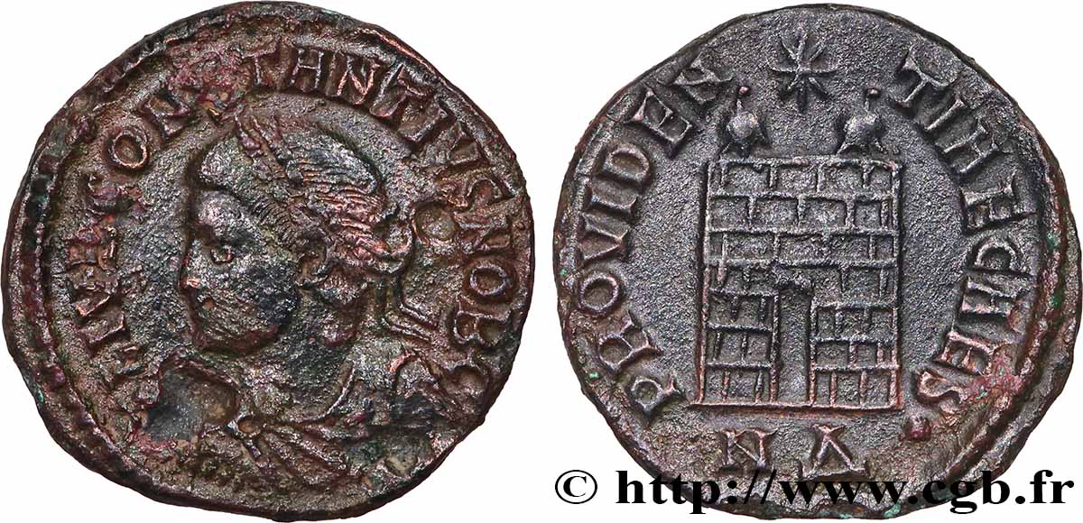 CONSTANTIUS II Centenionalis ou nummus SS