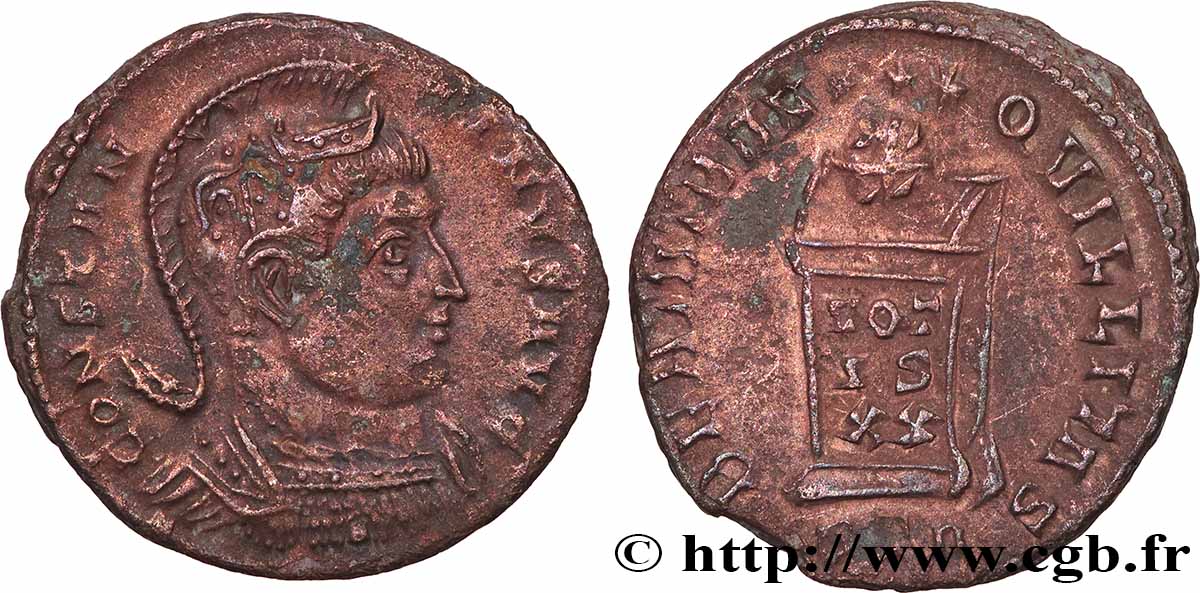 CONSTANTINUS I DER GROßE Centenionalis ou nummus fVZ