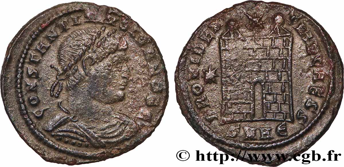 CONSTANTINUS II Centenionalis ou nummus fVZ