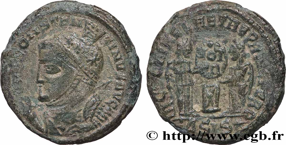 CONSTANTINUS I DER GROßE Centenionalis ou nummus fVZ