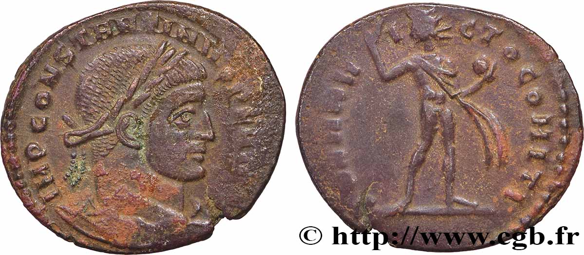 CONSTANTINUS I DER GROßE Follis ou nummus SS
