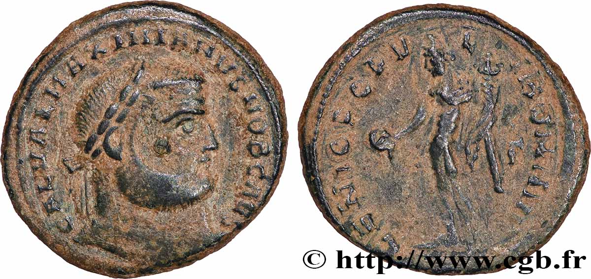 GALERIUS Follis ou nummus fSS