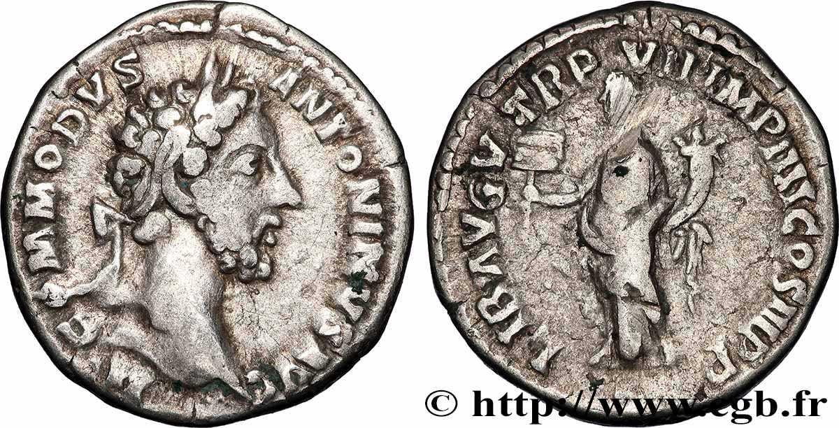 COMMODUS Denier XF
