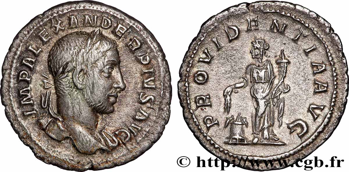 SEVERUS ALEXANDER Denier AU