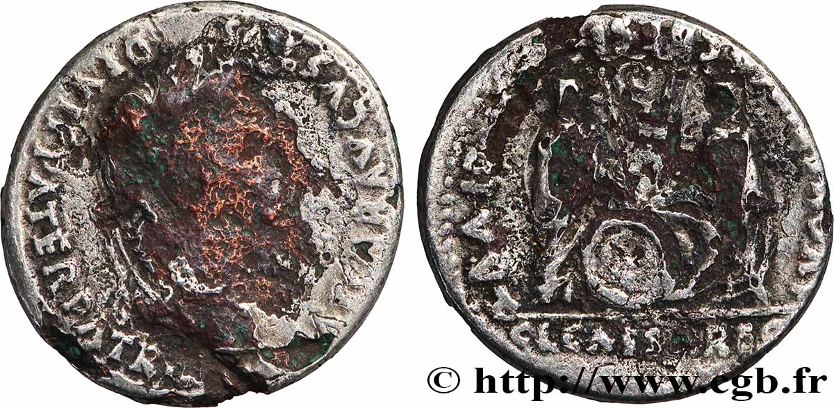 AUGUSTUS, CAIUS und LUCIUS Denier S/fSS