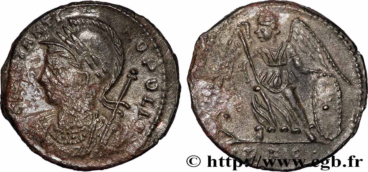 CONSTANTINOPOLIS Centenionalis ou nummus XF