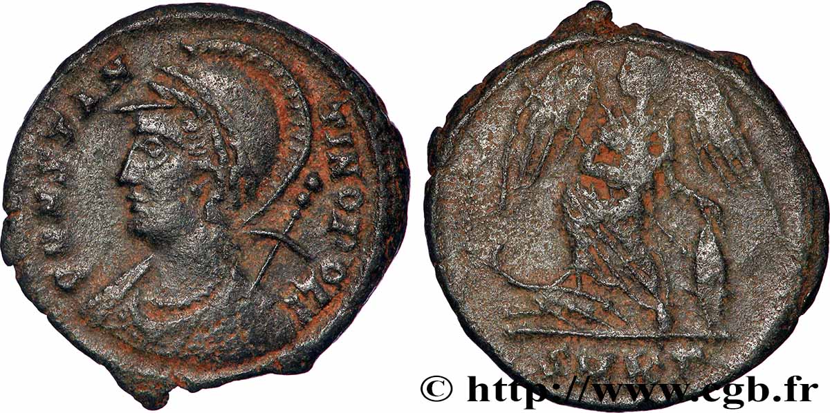 CONSTANTINOPEL Centenionalis ou nummus SS