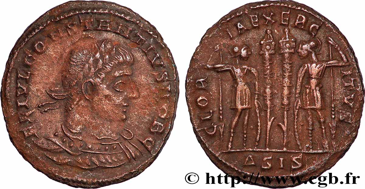 CONSTANTIUS II Centenionalis ou nummus SS