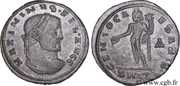 MAXIMIN II DAIA Follis ou nummus SUP