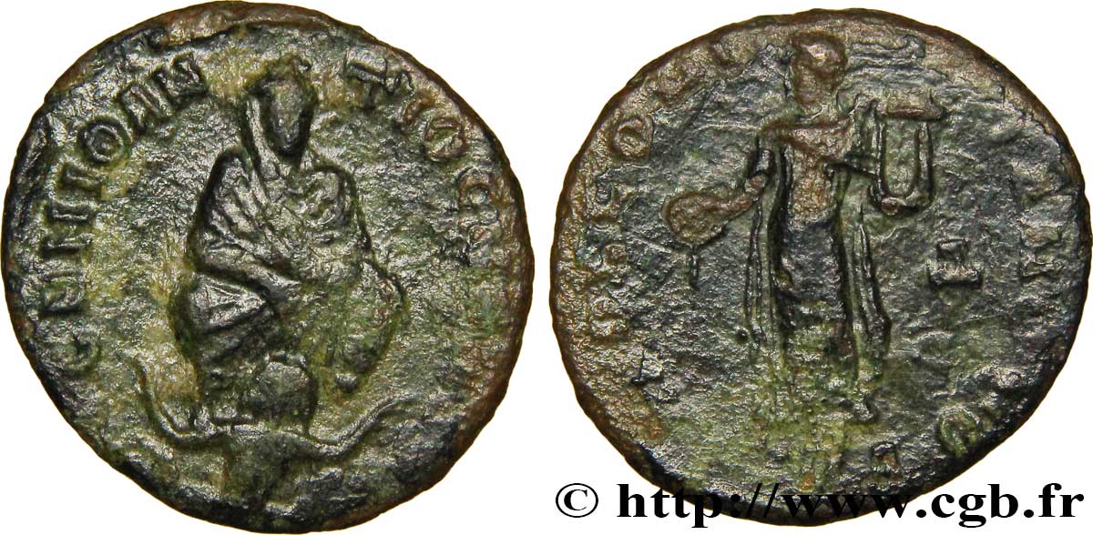 ANTIOCHIA Demi-follis ou demi-nummus VF