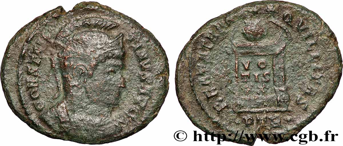 CONSTANTINUS I DER GROßE Centenionalis ou nummus fSS