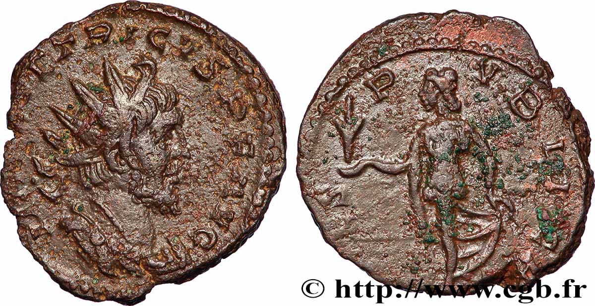 TETRICUS I Antoninien AU/XF