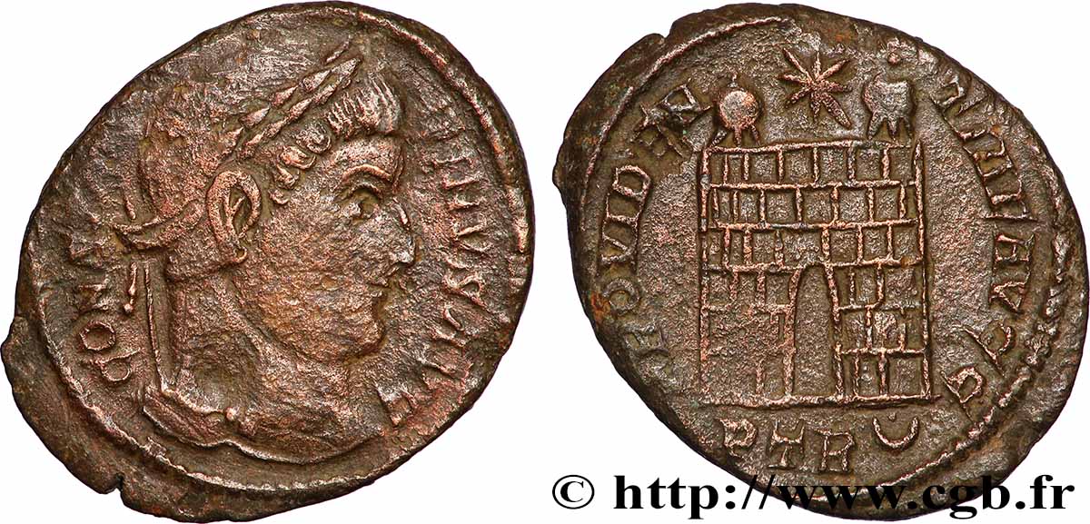 COSTANTINO I IL GRANDE Centenionalis ou nummus BB/q.SPL